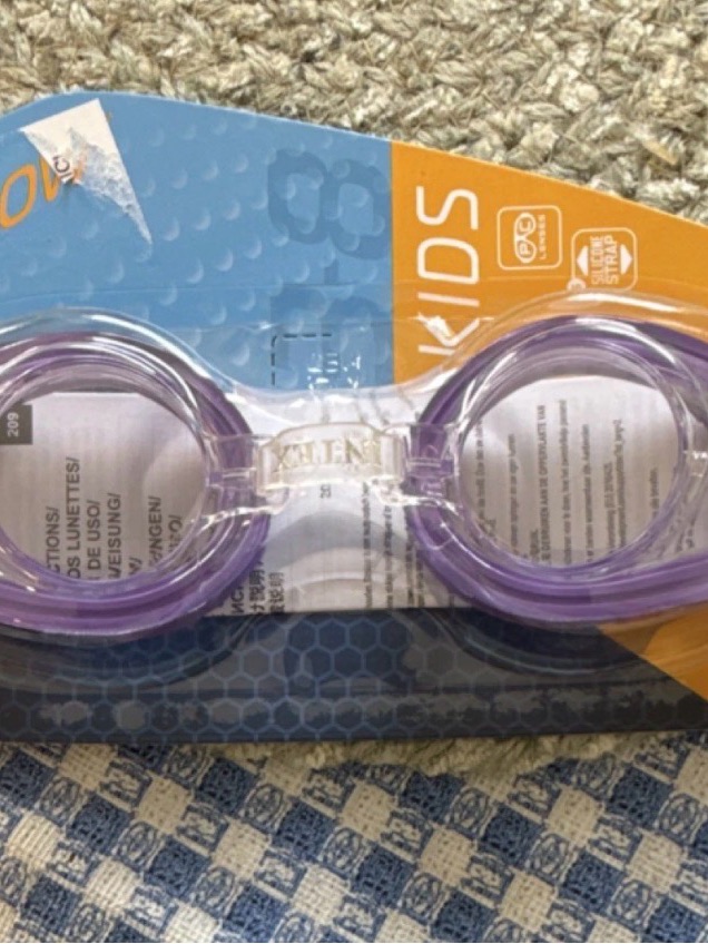 Kids Purple Swim Goggles